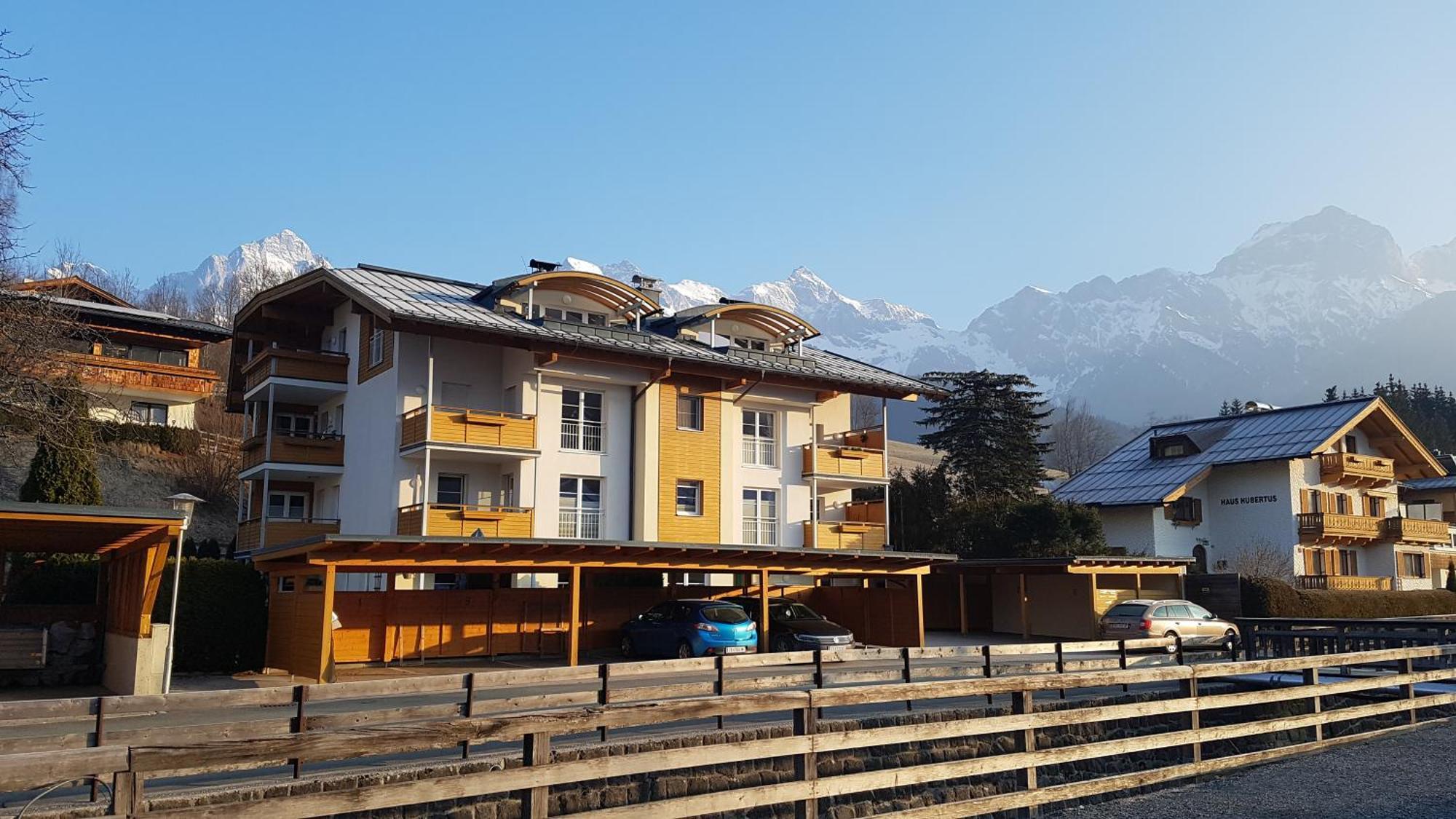 Appartment Ahorn Maria Alm am Steinernen Meer Bagian luar foto